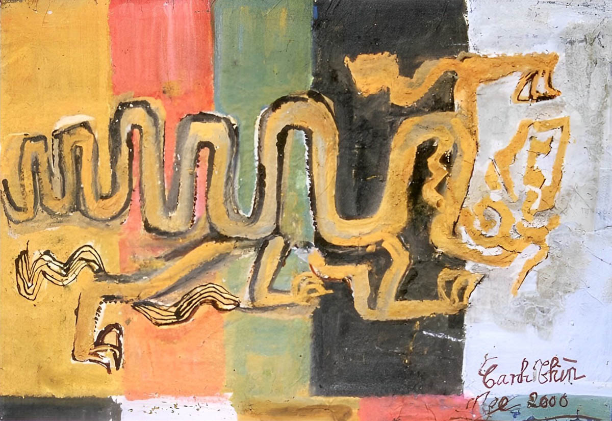 Rồng (2000), Bột màu, Nguyễn Tư Nghiêm
