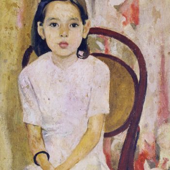 Em Thúy (1943), Sơn dầu, 60 x 45 cm, Trần Văn Cẩn