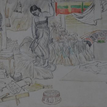 Vò lúa (1954), Màu nước, Tô Ngọc Vân